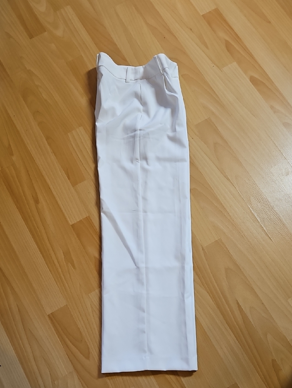 Prologue Pure White Wide Leg Trousers -